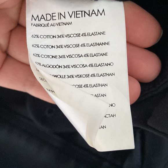 Club Monaco black trouser pant - Picture 7 of 7